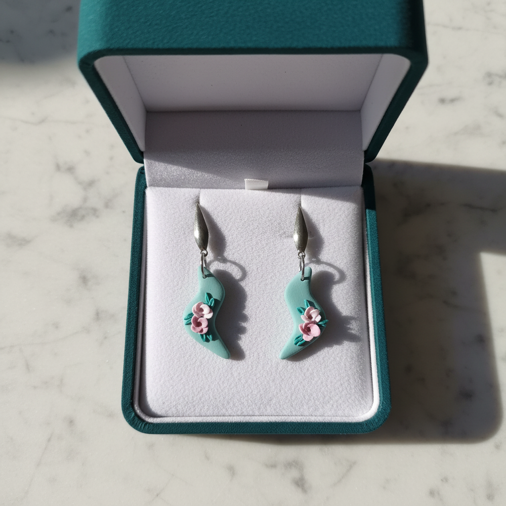 Ohrstecker mit  Blumen