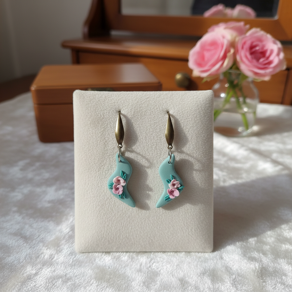 Ohrstecker mit  Blumen