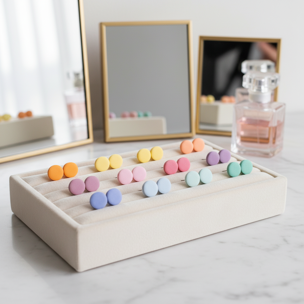 Polymer Clay Ohrstecker Summer Vibes