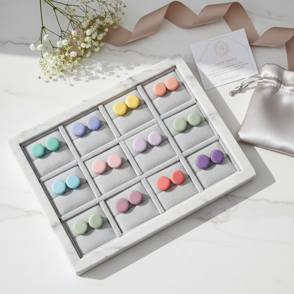 Polymer Clay Ohrstecker Summer Vibes