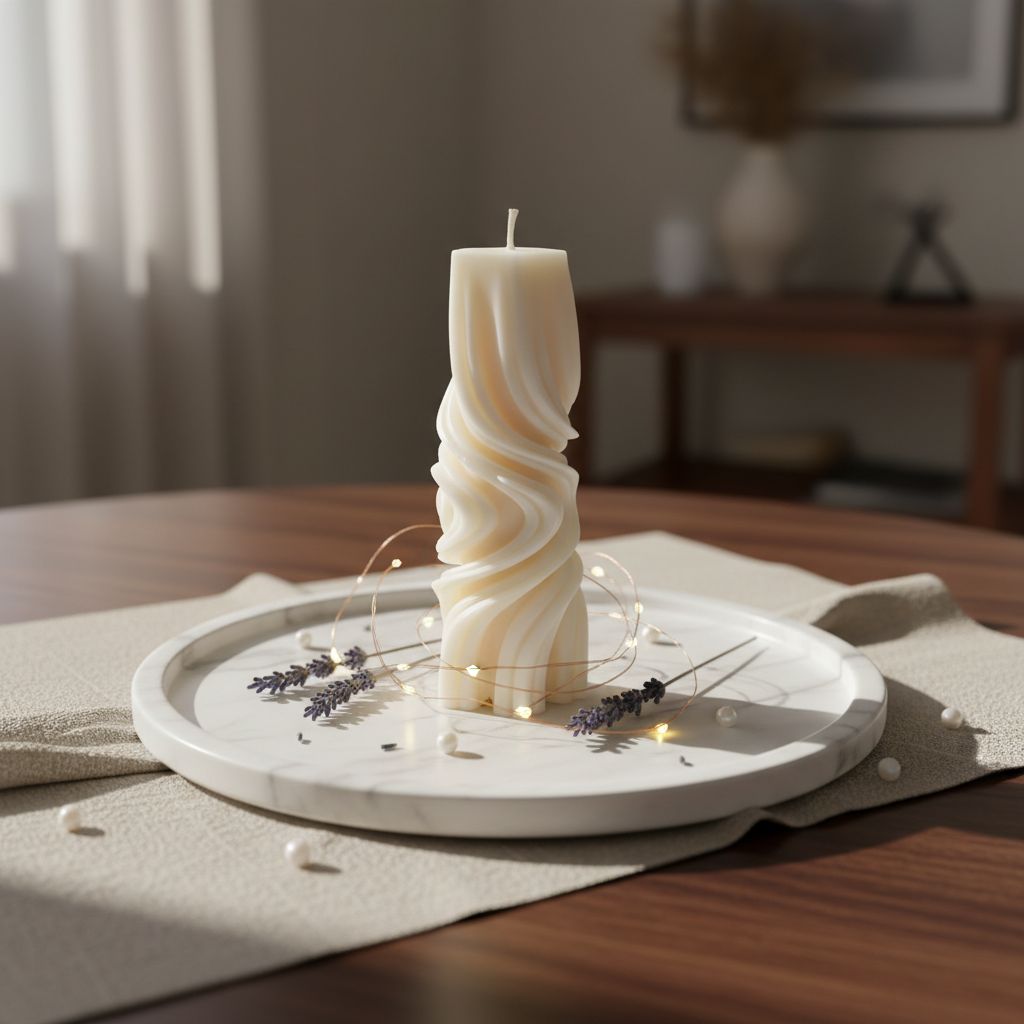 Dekorative Kerze