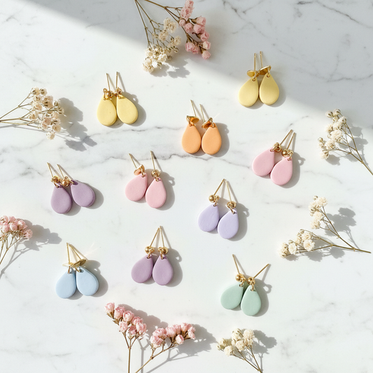 Polymer Clay Ohrstecker Summer  Vibes