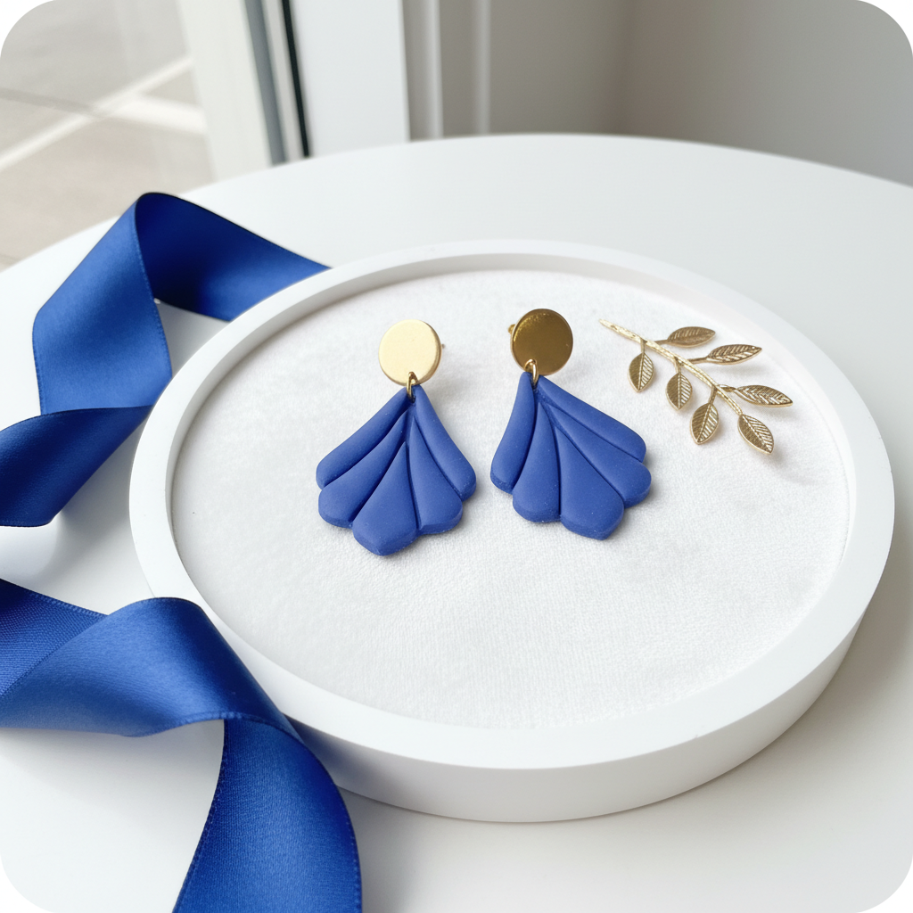 Polymer Clay Ohrringe