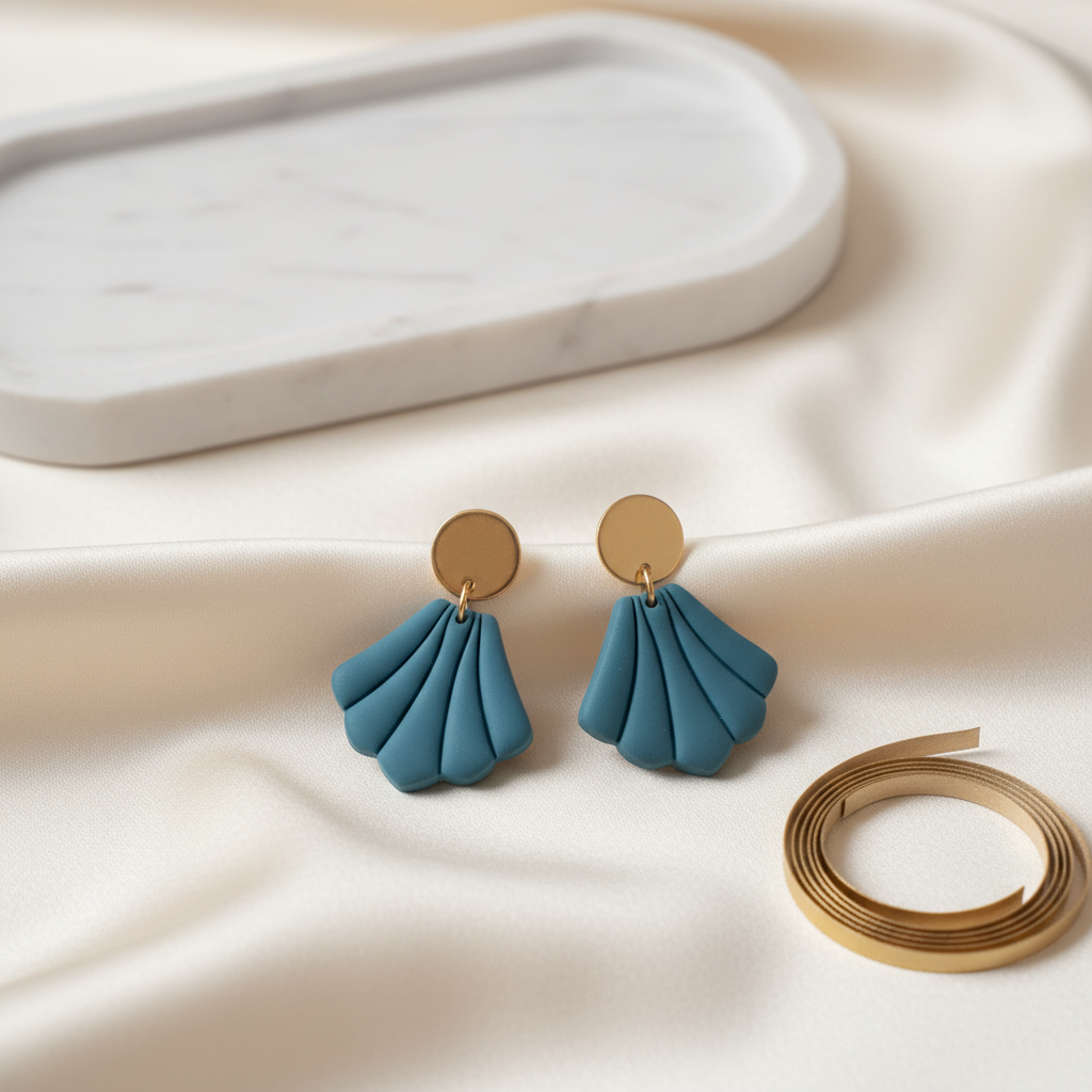 Polymer Clay Ohrringe