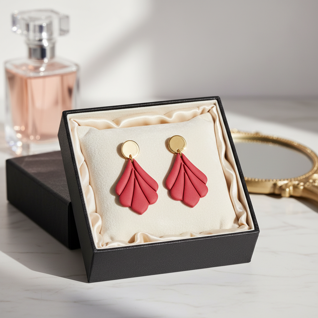 Polymer Clay Ohrringe