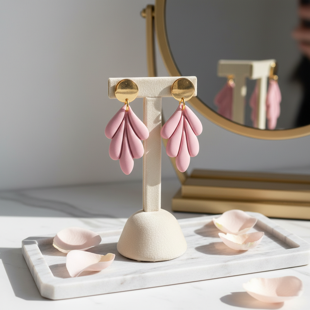 Polymer Clay Ohrringe