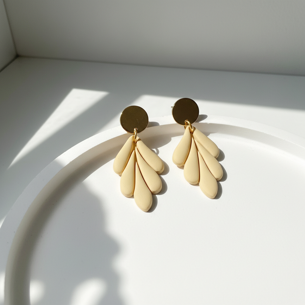 Polymer Clay Ohrringe