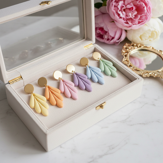 Polymer Clay Ohrringe