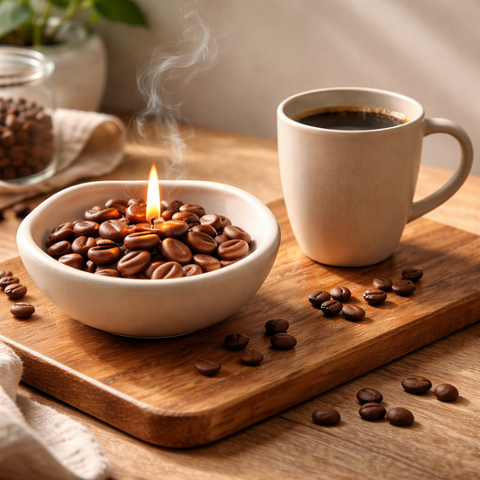 Kerzenschale Kaffeezauber