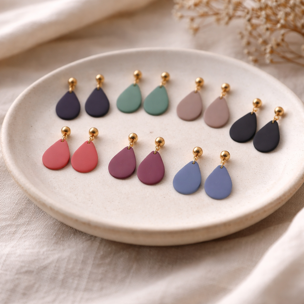 Polymer Clay Ohrstecker