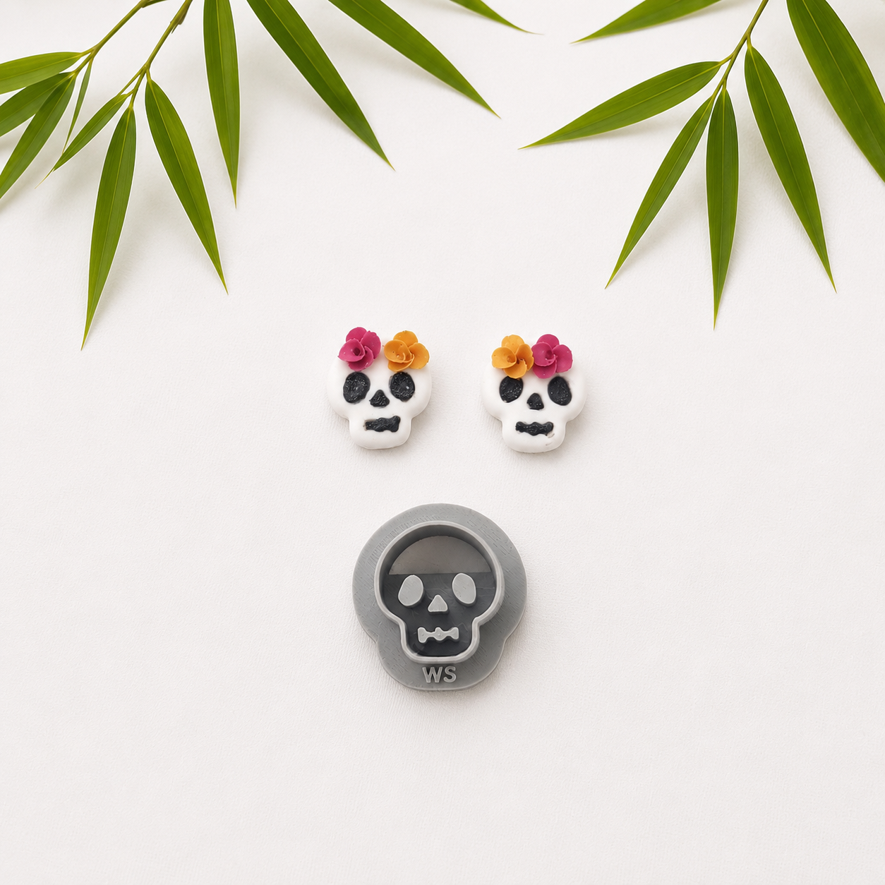 Polymer Clay Cutter -Totenkopf-