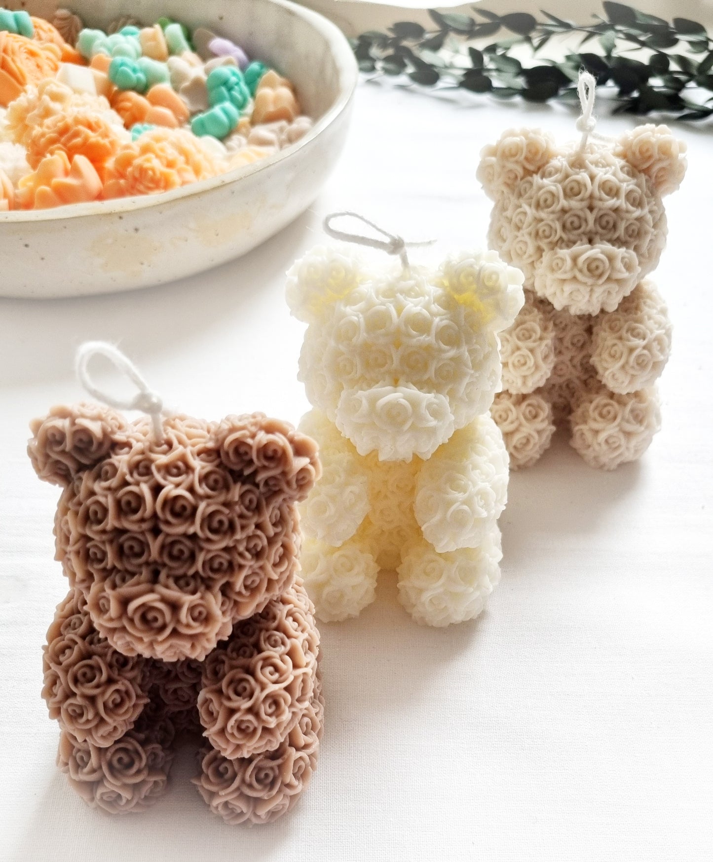 vegane Sojakerze Standkerze Duftkerze Teddy