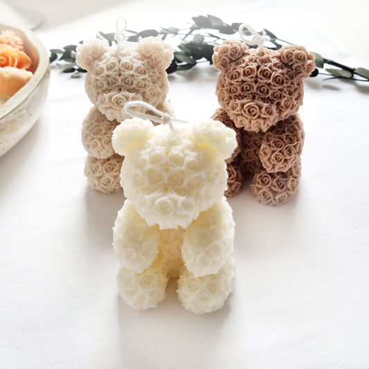 vegane Sojakerze Standkerze Duftkerze Teddy