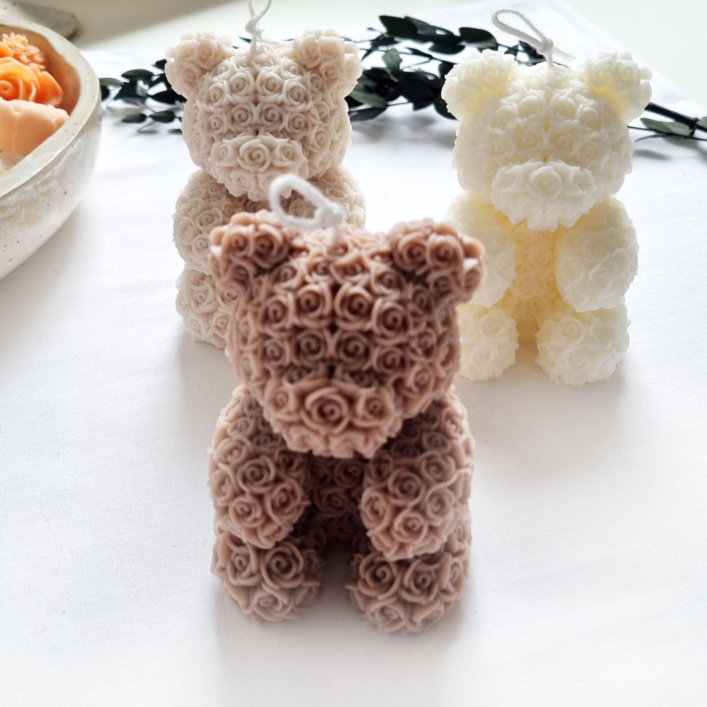 vegane Sojakerze Standkerze Duftkerze Teddy