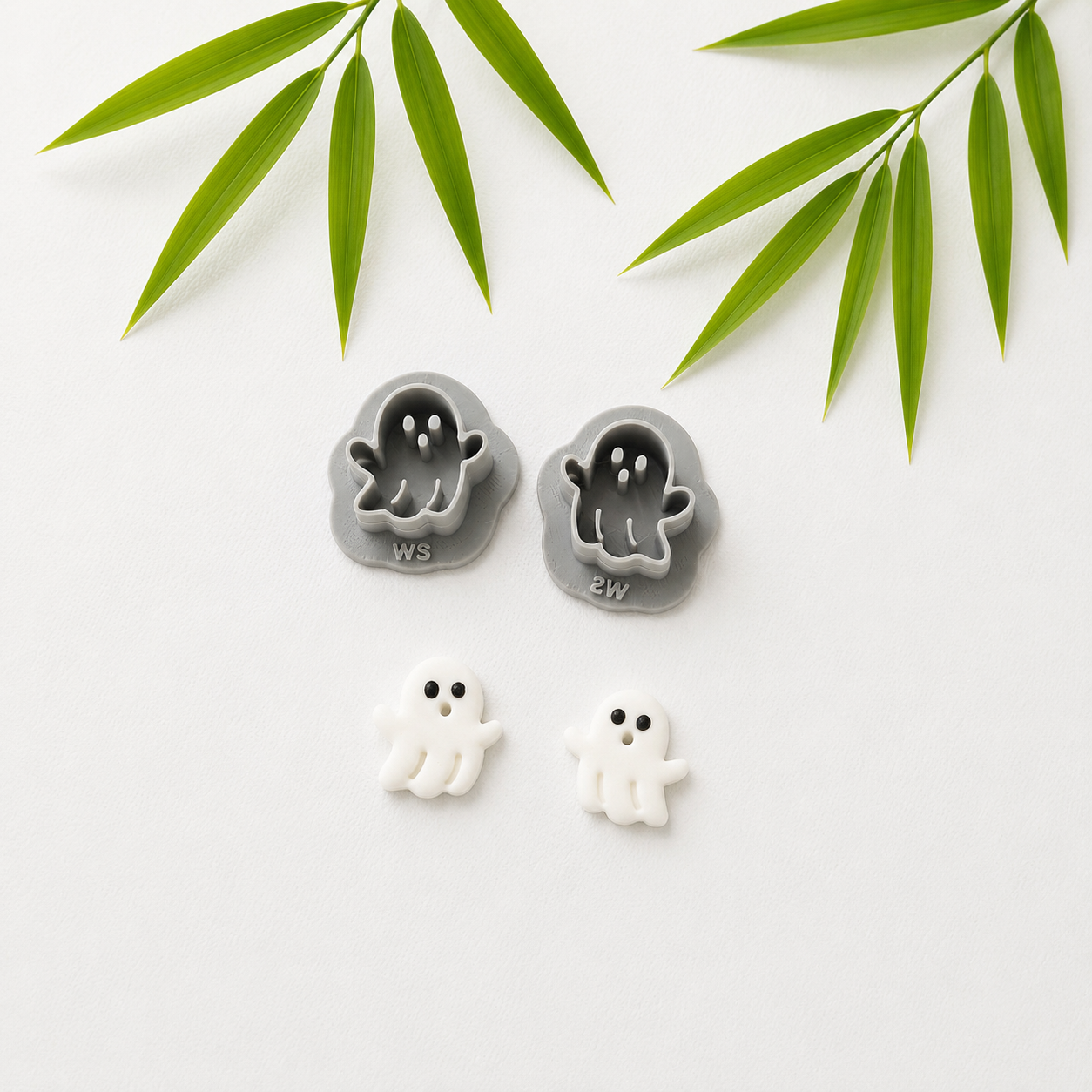Polymer Clay Cutter -kleine Geister-