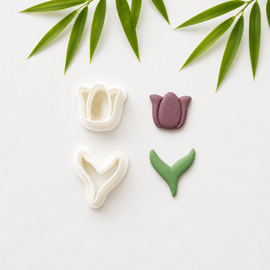Polymer Clay Cutter -Tulpe-