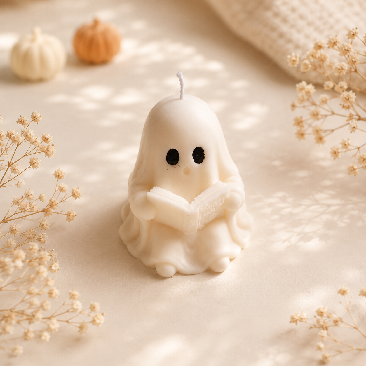 Halloween Geist Kerze