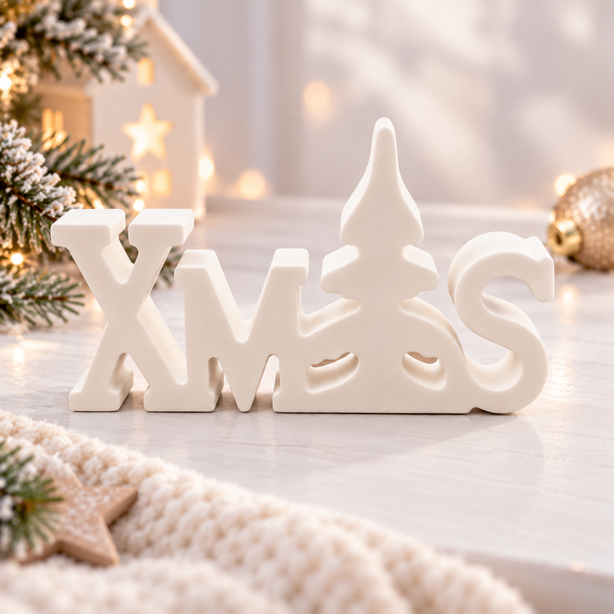 XMAS Deko Schriftzug