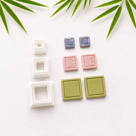 Polymer Clay Cutter -Quadrat-