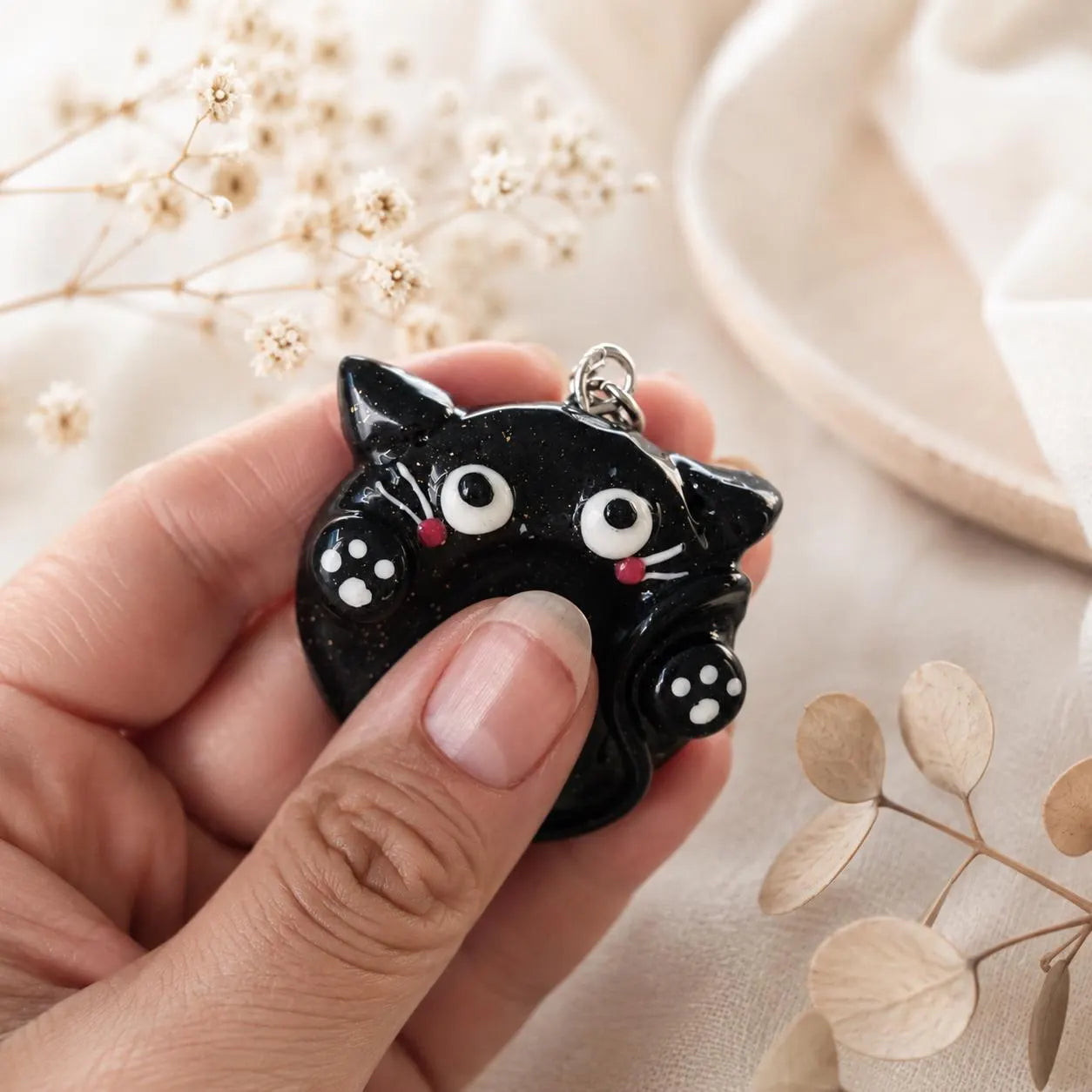 Sorgenstein Katze | Fidget zur Stressbewältigung